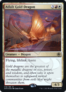 Adult Gold Dragon (AFR&-216) - Adventures in the Forgotten Realms Promos Foil
