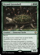 Fecund Greenshell (BLB-171) - Bloomburrow Foil