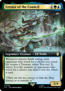 Erestor of the Council (LTC-136) - Tales of Middle-earth Commander: (Extended Art) Foil
