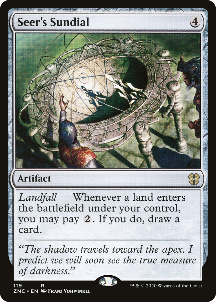 Seer's Sundial (ZNC-119) - Zendikar Rising Commander