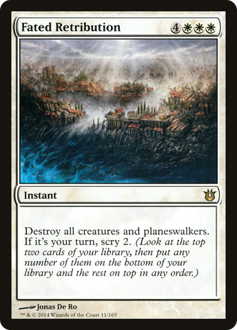 Fated Retribution (BNG-011) - Born of the Gods