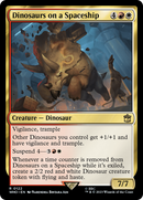 Dinosaurs on a Spaceship (WHO-122) - Doctor Who Foil