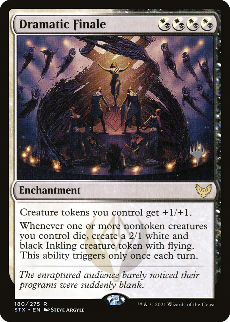Dramatic Finale (PPSTX-180) - Strixhaven: School of Mages Promos Foil