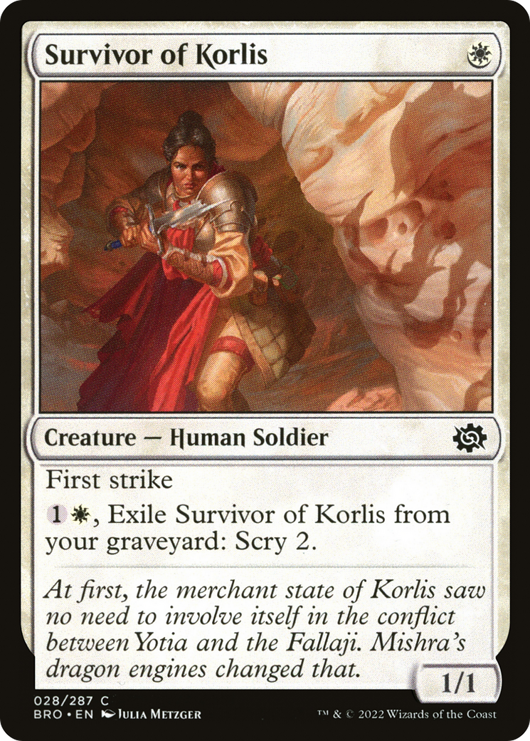 Survivor of Korlis (BRO-028) - The Brothers' War