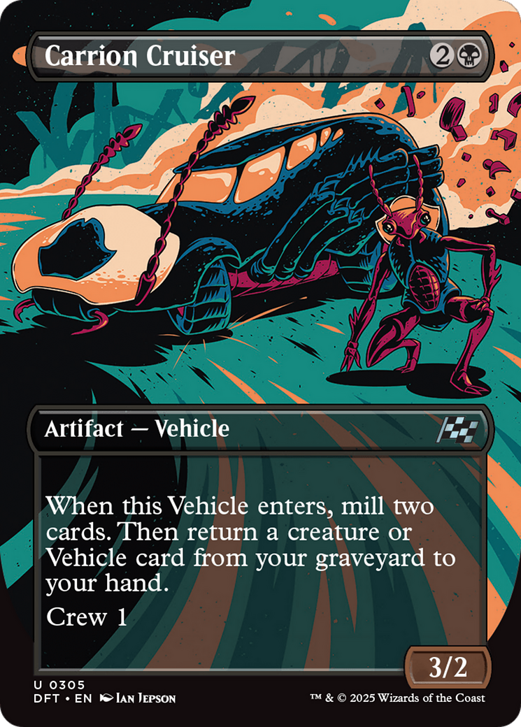 Carrion Cruiser (DFT-305) - Aetherdrift (Borderless) Foil