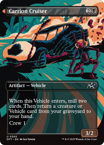 Carrion Cruiser (DFT-305) - Aetherdrift (Borderless) Foil