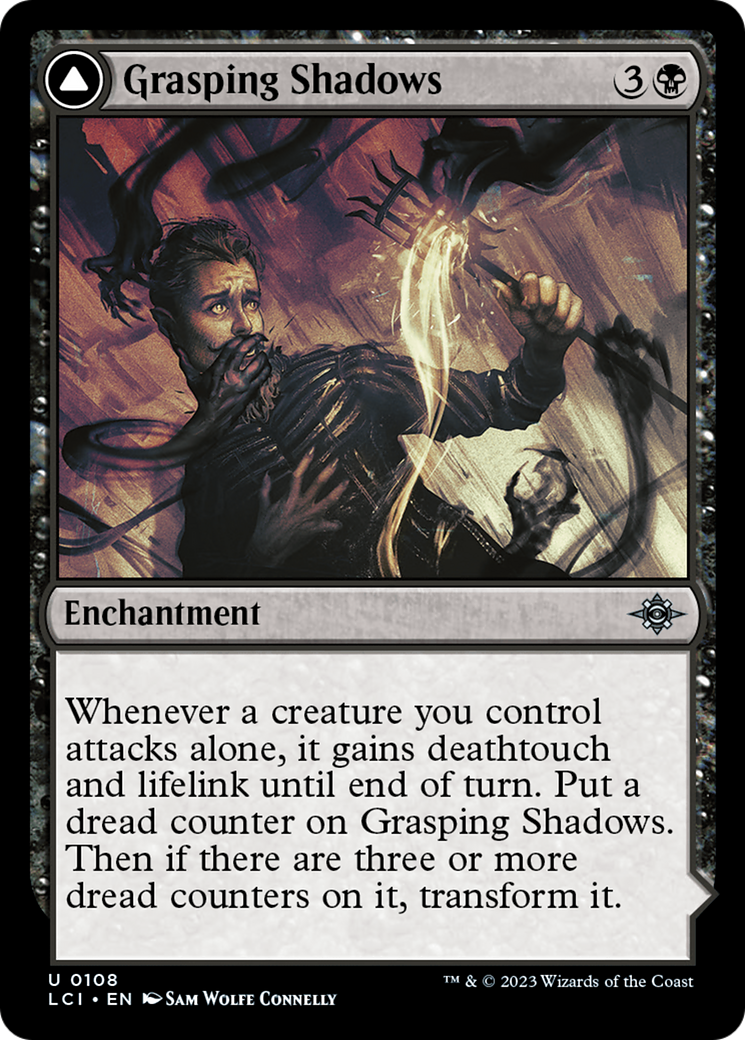 Grasping Shadows // Shadows' Lair (LCI-108) - The Lost Caverns of Ixalan
