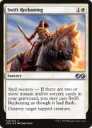 Swift Reckoning (UMA-039) - Ultimate Masters Foil