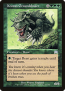 Krosan Groundshaker (ONS-271) - Onslaught Foil