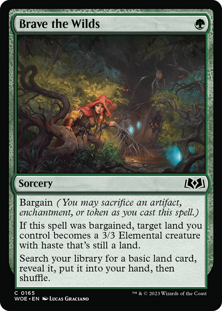 Brave the Wilds (WOE-165) - Wilds of Eldraine Foil