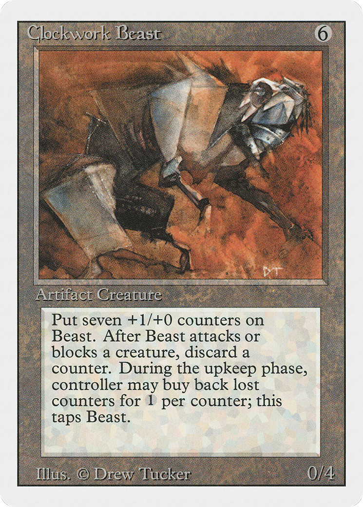 Clockwork Beast (3ED-240) - Revised Edition