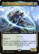 Adrix and Nev, Twincasters (C21-336) - Commander 2021: (Extended Art)