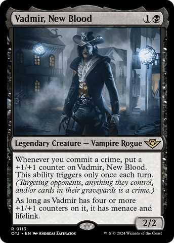 Vadmir, New Blood (OTJ-113) - Outlaws of Thunder Junction