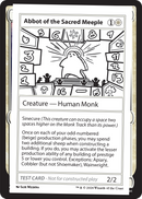 Abbot of the Sacred Meeple (MB2PC-) - Mystery Booster 2