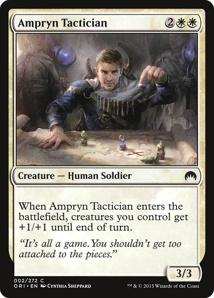 Ampryn Tactician (ORI-002) - Magic Origins Foil