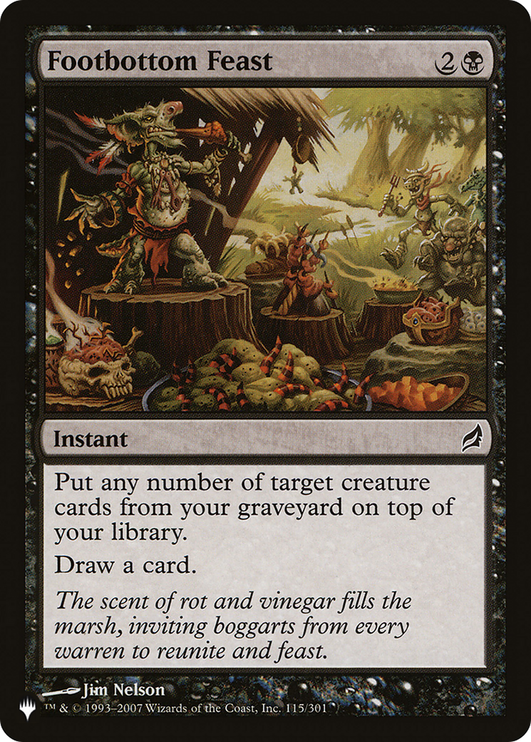 Footbottom Feast (LIST-LRW-115) - The List