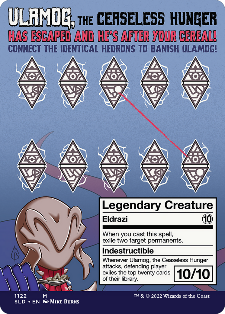 Ulamog, the Ceaseless Hunger // Ulamog, the Ceaseless Hunger (SLD-1122) - Secret Lair Drop (Borderless) Foil