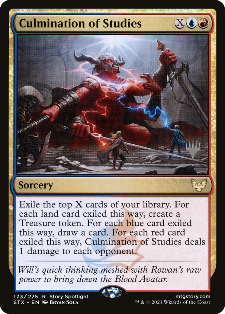 Culmination of Studies (PPSTX-173P) - Strixhaven: School of Mages Promos