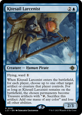 Kitesail Larcenist (PPLCI-061) - The Lost Caverns of Ixalan Promos