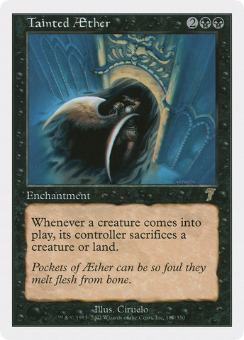 Tainted Aether (7ED-167) - Seventh Edition