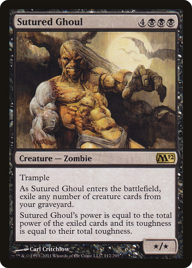 Sutured Ghoul (M12-112) - Magic 2012
