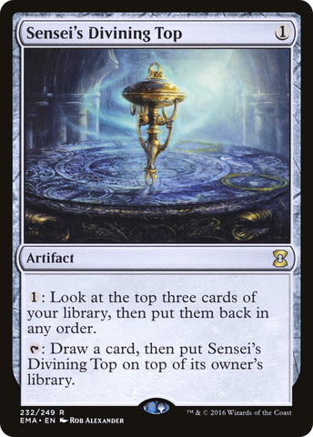 Sensei's Divining Top (EMA-232) - Eternal Masters