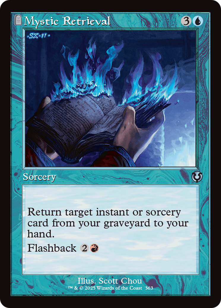 Mystic Retrieval (Retro Frame) (INR-363) - Innistrad Remastered Foil