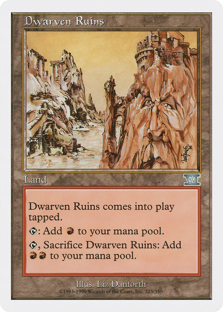 Dwarven Ruins (6ED-323) - Classic Sixth Edition
