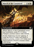 March of the Canonized (LCC-041) - The Lost Caverns of Ixalan Commander: (Extended Art)