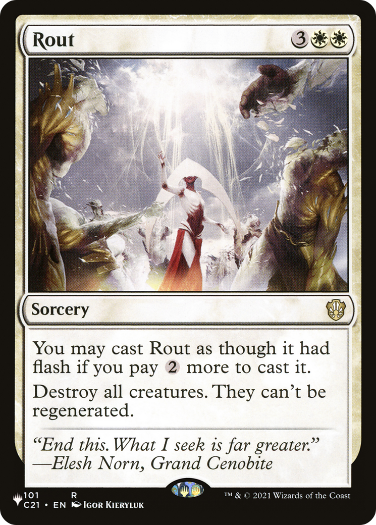 Rout (LIST-C21-101) - The List