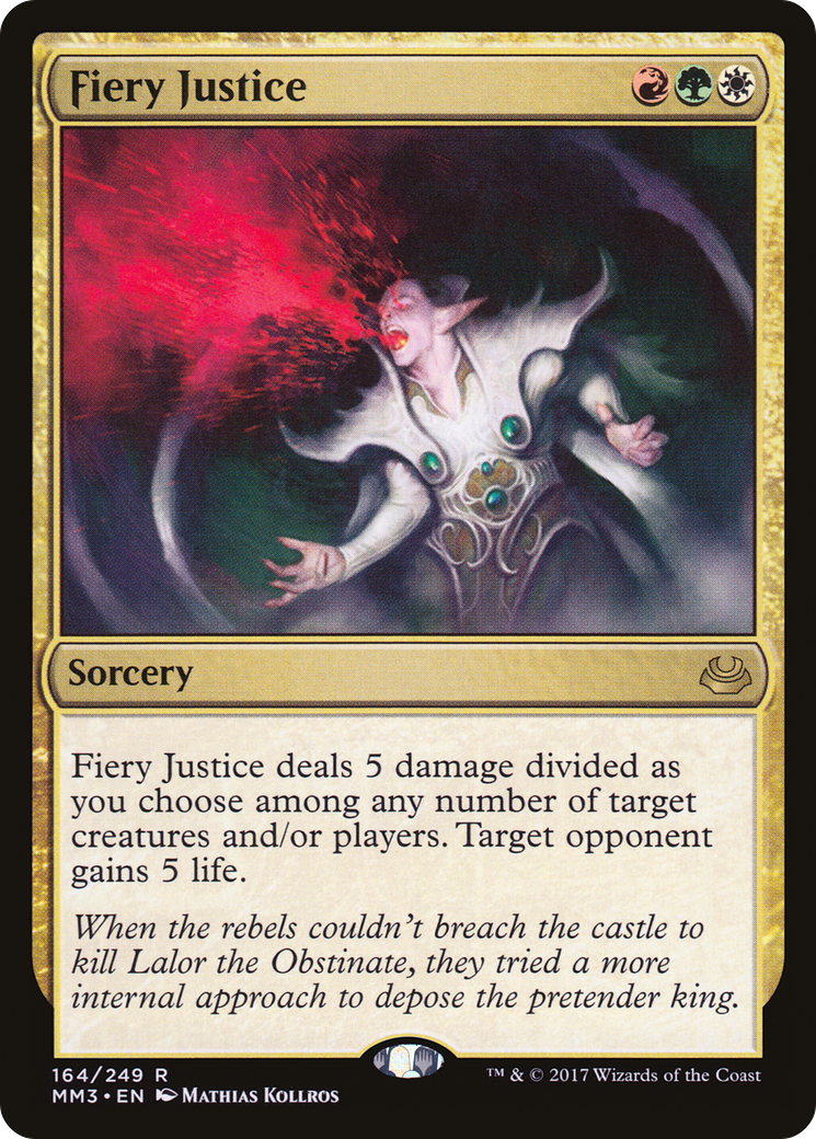Fiery Justice (MM3-164) - Modern Masters 2017
