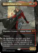 Rowan, Scion of War (WOE-300) - Wilds of Eldraine (Borderless) Foil