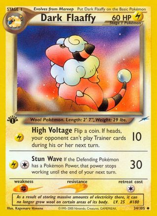 Dark Flaaffy (34/105) [Neo Destiny Unlimited]