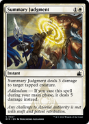 Summary Judgment (RVR-027) - Ravnica Remastered Foil