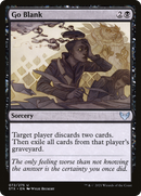 Go Blank (STX-072) - Strixhaven: School of Mages Foil
