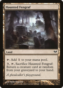 Haunted Fengraf (DKA-157) - Dark Ascension Foil
