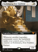 Yoshimaru, Ever Faithful (NEC-046) - Neon Dynasty Commander: (Extended Art)