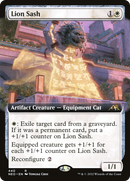 Lion Sash (NEO-440) - Kamigawa: Neon Dynasty: (Extended Art)