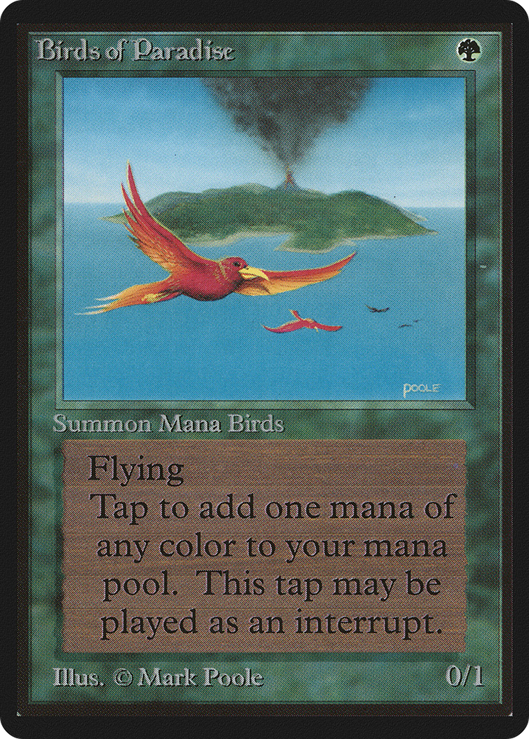 Birds of Paradise (LEB-187) - Limited Edition Beta