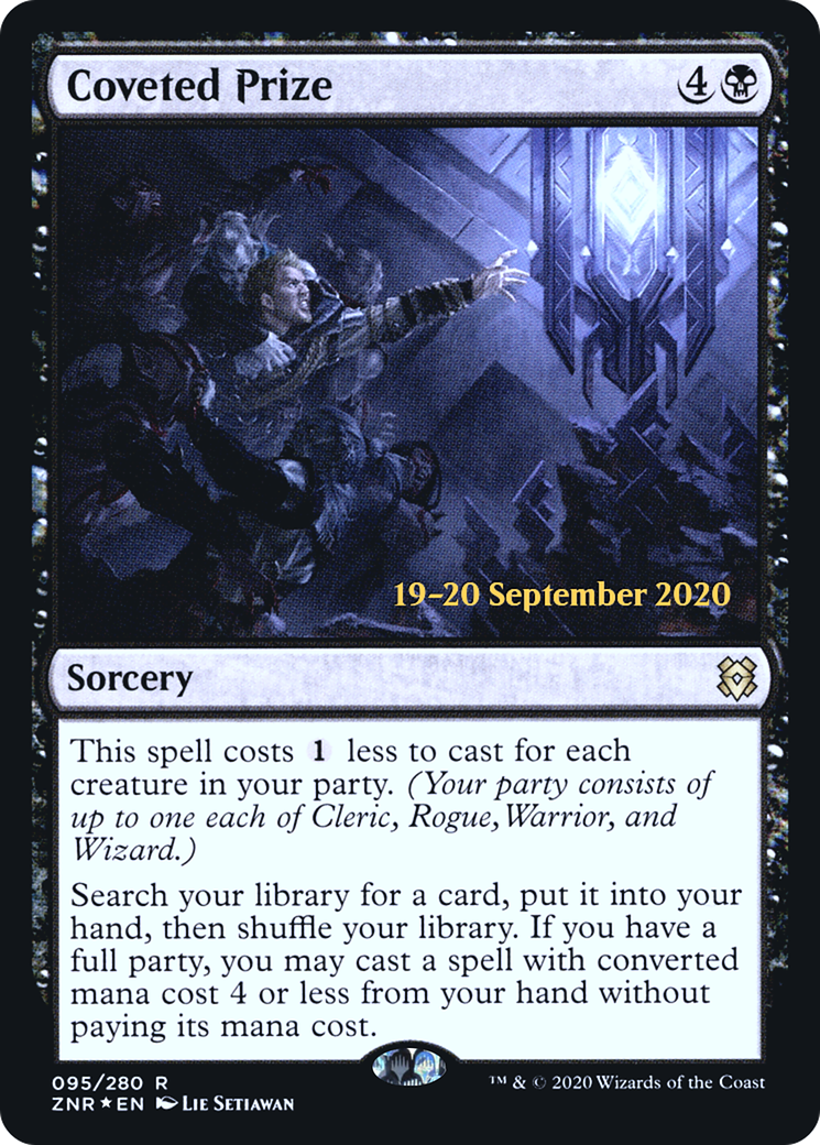 Coveted Prize (PRE-095) - Zendikar Rising Promos Foil