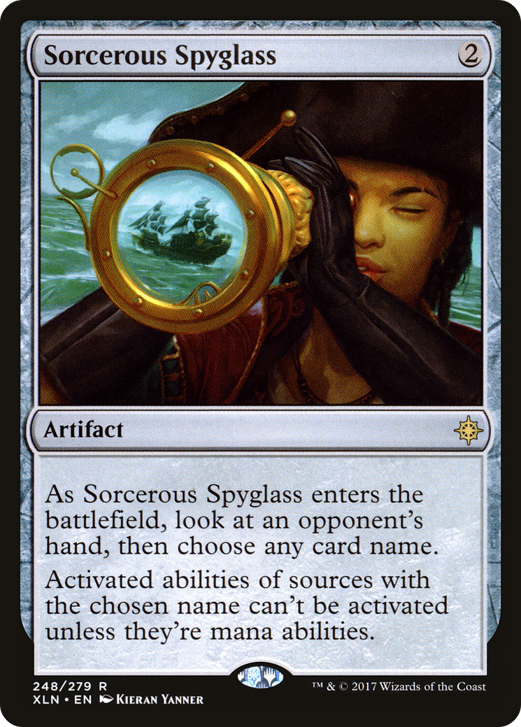 Sorcerous Spyglass (XLN-248) - Ixalan