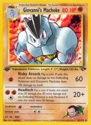 Giovanni's Machoke (42/132) [Gym Challenge 1st Edition]