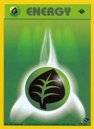 Grass Energy (129/132) [Gym Challenge Unlimited]
