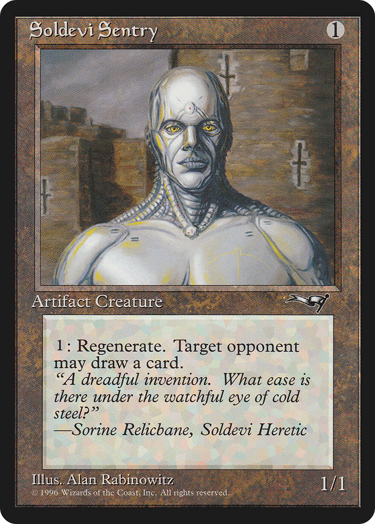 Soldevi Sentry (ALL-176) - Alliances