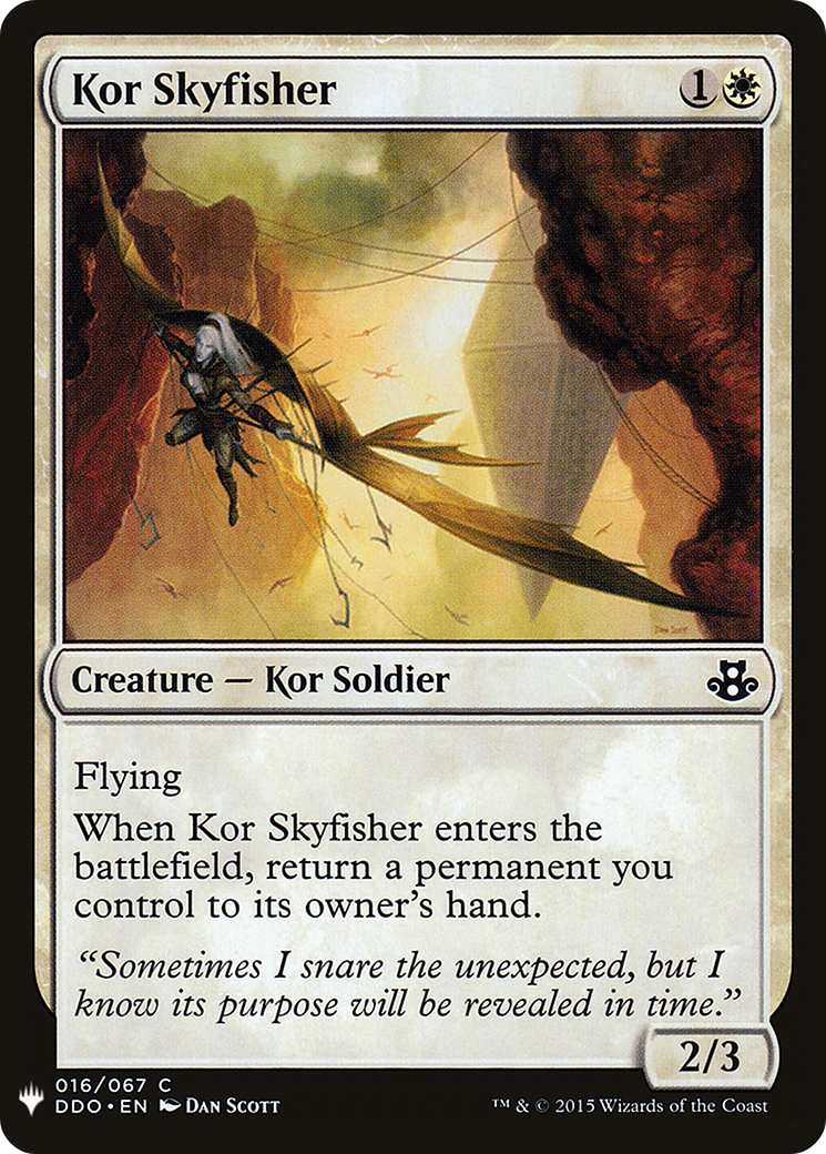 Kor Skyfisher (LIST-016) - The List