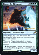 Kogla, the Titan Ape (PRE-162S) - Ikoria: Lair of Behemoths Promos Foil