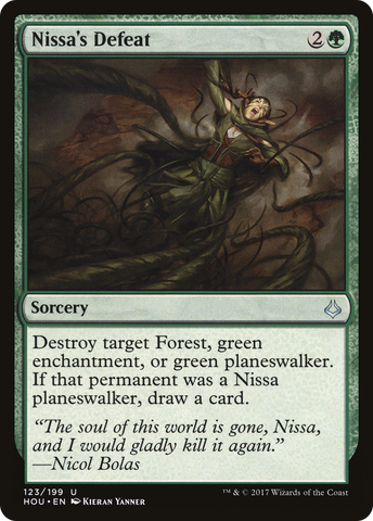 Nissa's Defeat (HOU-123) - Hour of Devastation