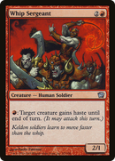 Whip Sergeant (9ED-227★) - Ninth Edition Foil