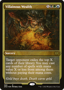 Villainous Wealth (2X2-550) - Double Masters 2022 Etched Foil