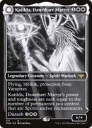 Katilda, Dawnhart Martyr // Katilda's Rising Dawn (VOW-317) - Innistrad: Crimson Vow: (Showcase, Double Faced Transform) Foil